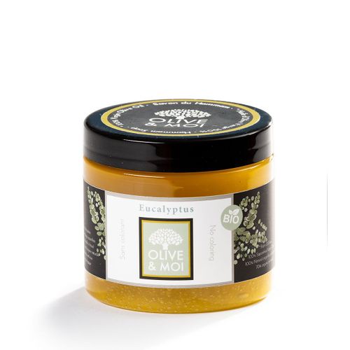 Eucalyptus  Savon Hammam 100% Huile DOlive Extra Vierge Bio  200g 