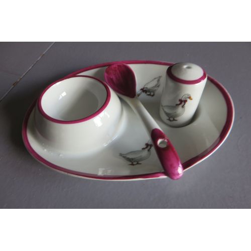 Service Pour Oeuf À La Coque En Porcelaine
