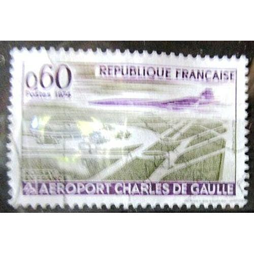 1974. F1787: Grande Réalisation: L'aéroport Charles De Gaulle.