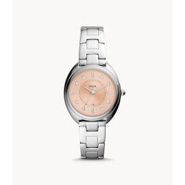Montre Gabby À Trois Aiguilles Avec Date En Acier Inoxydable - Fossil Es5146 - Femmes - Argenté