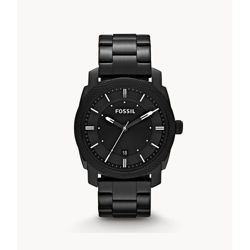 Montre Machine En Acier Inoxydable Noir - Fossil Fs4775 - Homme - Noir