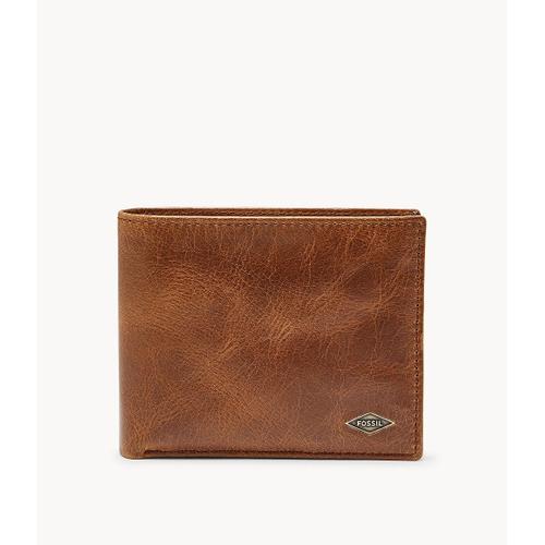 Étui Ryan RFID - Fossil ML3829201 - Homme - Marron