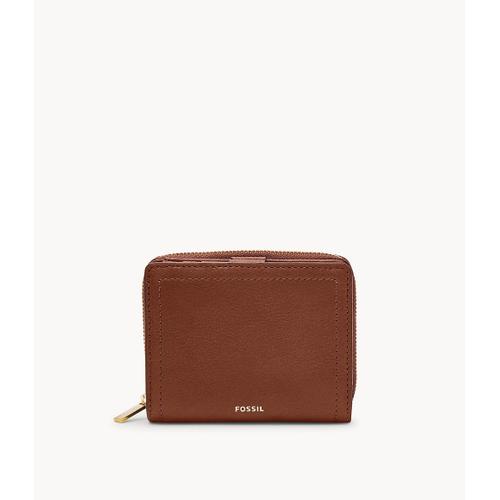 Mini porte-monnaie rabat MM Logan RFID - Fossil SL7923200 - Femmes - Marron