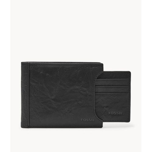 Portefeuille 2 en 1 Neel - Fossil ML3888001 - Homme - Noir