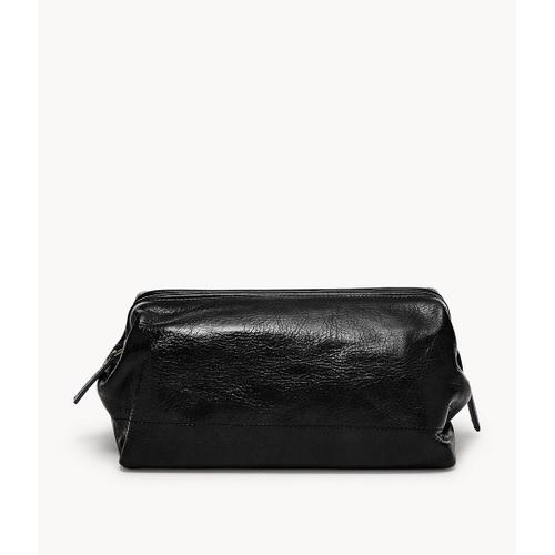 Trousse de toilette de voyage encadrée - Fossil MLG0724001 - Homme - Noir