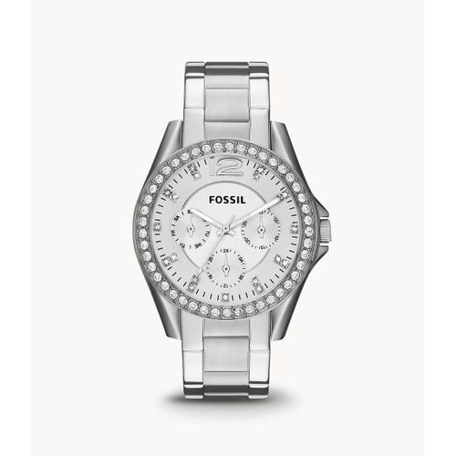 Montre Riley Multifonction En Acier Inoxydable - Fossil Es3202 - Femmes - Argenté