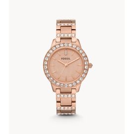 Montre Jesse À Trois Aiguilles En Acier Inoxydable Doré Rose - Fossil Es3020 - Femmes - Doré Rose