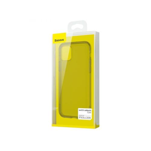 Coque Baseus Safety Airbags Iphone 11 Pro Max Transparente Noire