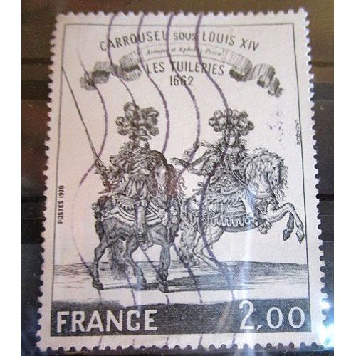 1978. F1983: Carrousel Sous Louis Xiv.