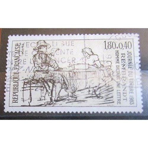 1983. F2258: Journée Du Timbre: Oeuvre De Rembrandt.