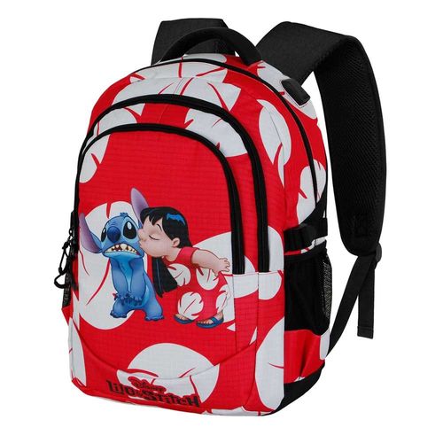 Sac à dos Running PLUS - Disney Lilo et Stitch Kiss - Rouge - Taille Unique