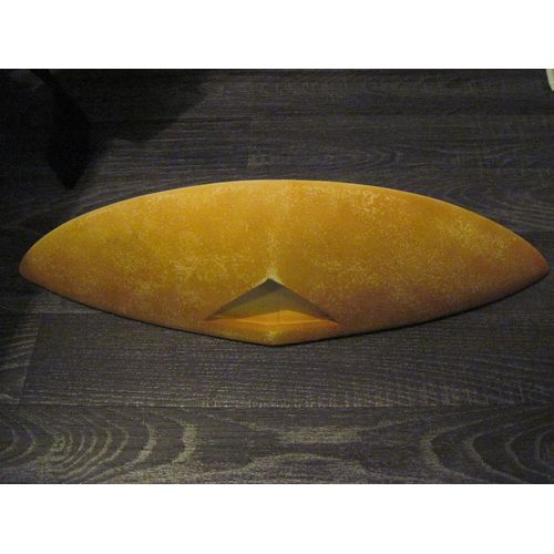 Vends Applique Murale Jaune Orangée.