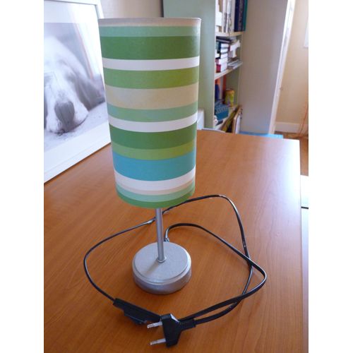 Lampe Verte Et Beige