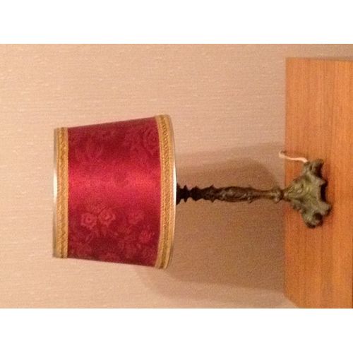 Belle Lampe Déco Vintage En Bronze