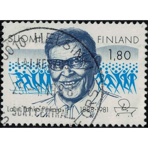 Finlande 1988 Oblitéré Used Lauri Tahko Pihkala Athlète Olympique Y&t Fi 1000 Su