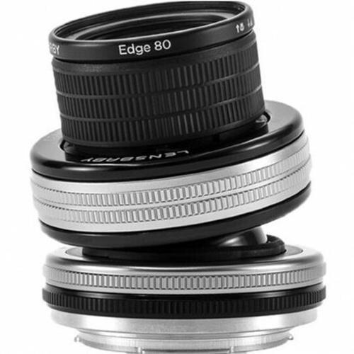 LENSBABY COMPOSER PRO + EDGE 50 + EDGE 80 Monture Canon