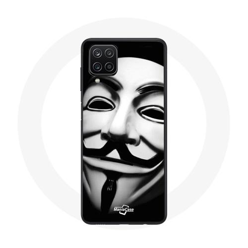 Coque Samsung Galaxy A12 Nous Sommes Légion Masque Anonyme