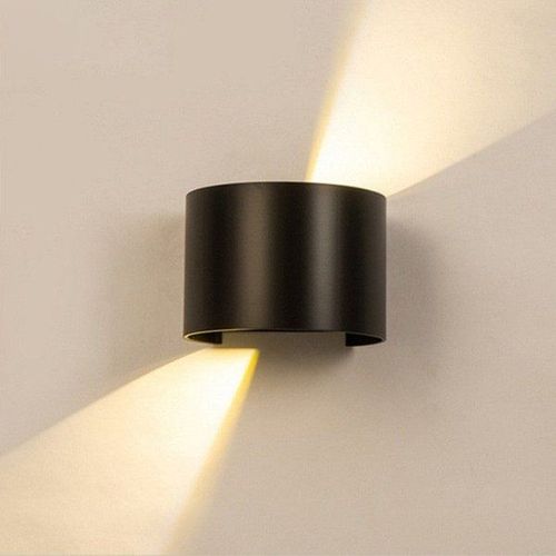 Applique Murale 6w ""Lat"" Faisceau Ajustable : Couleur  - Noir