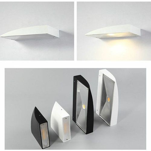 Applique Led Murale ""Scalene"" 20w : Couleur  - Blanc