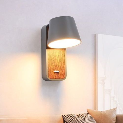 Applique Led Orientable 6w ""Koppen"" 2700k : Couleur  - Gris