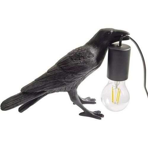 Lampe Oiseau ""Corb"" | Bird Series : Couleur  - Noir