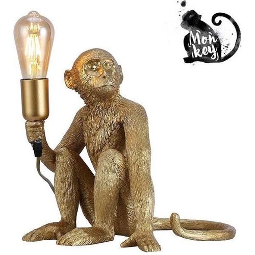 Lampe À Poser Singe ""Rila"" : Couleur  - Blanc