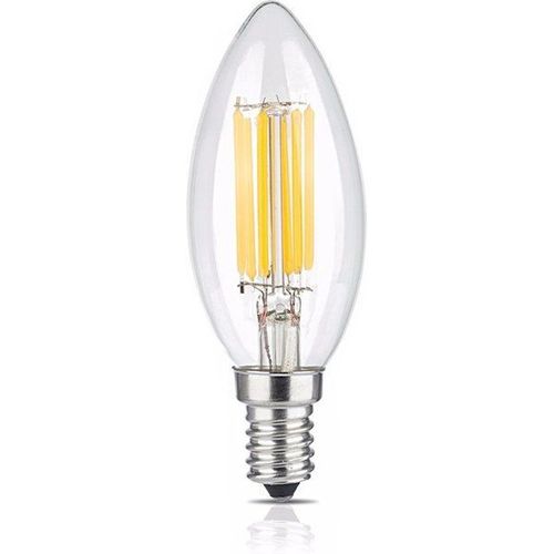 Ampoule Led E14 6w Filament ""Clear"" : Température Lumière  - Blanc Neutre