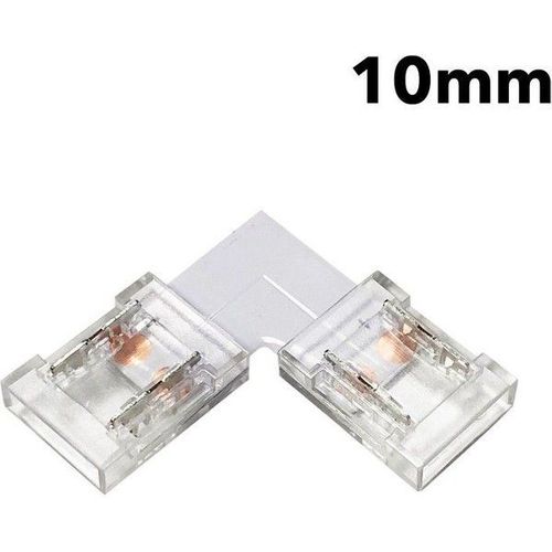 Connecteur Rapide D'angle Ruban À Ruban Unicolore De 10mm