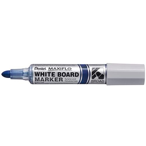 Pentel Marqueur Tableau Blanc Maxiflo Mwl5w Pointe Ultra Large Bleu