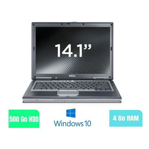 DELL D630 - 14" Intel Core 2 Duo T7500 - 2.2 Ghz - Ram 4 Go - SSD 500 Go