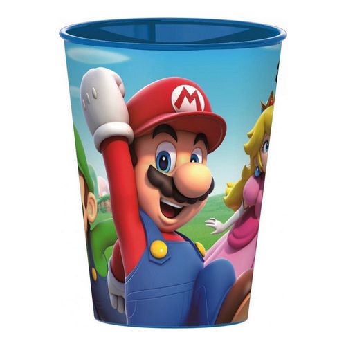 Gobelet Mario Bross Nintendo Disney Verre Enfant Plastique