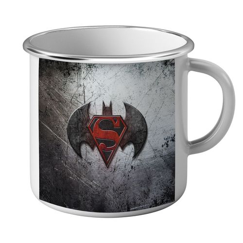 Mug Emaillé Métal Batman Vs Superman