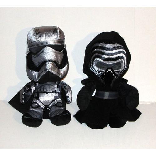 Peluche Star Wars Nicotoy Kylo Run Et Captain Pharma - Doudou Star Wars 30 Cm