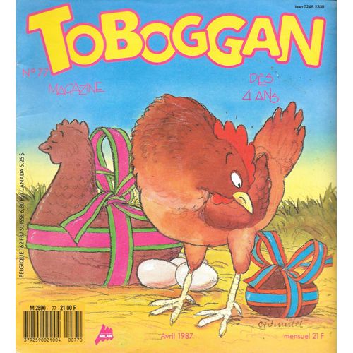Toboggan Magazine N° 77 (04/1987) - Les Mimosas [Dès 4 Ans]