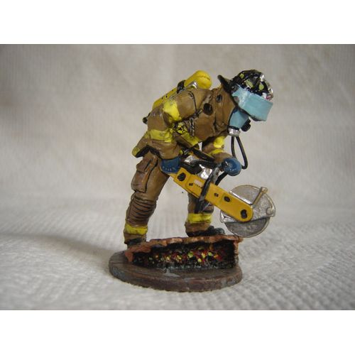 Les Heros Du Feu N° 39 Pompier Cobra : Le Roofman Americain En Tenue De Feu New York 2003