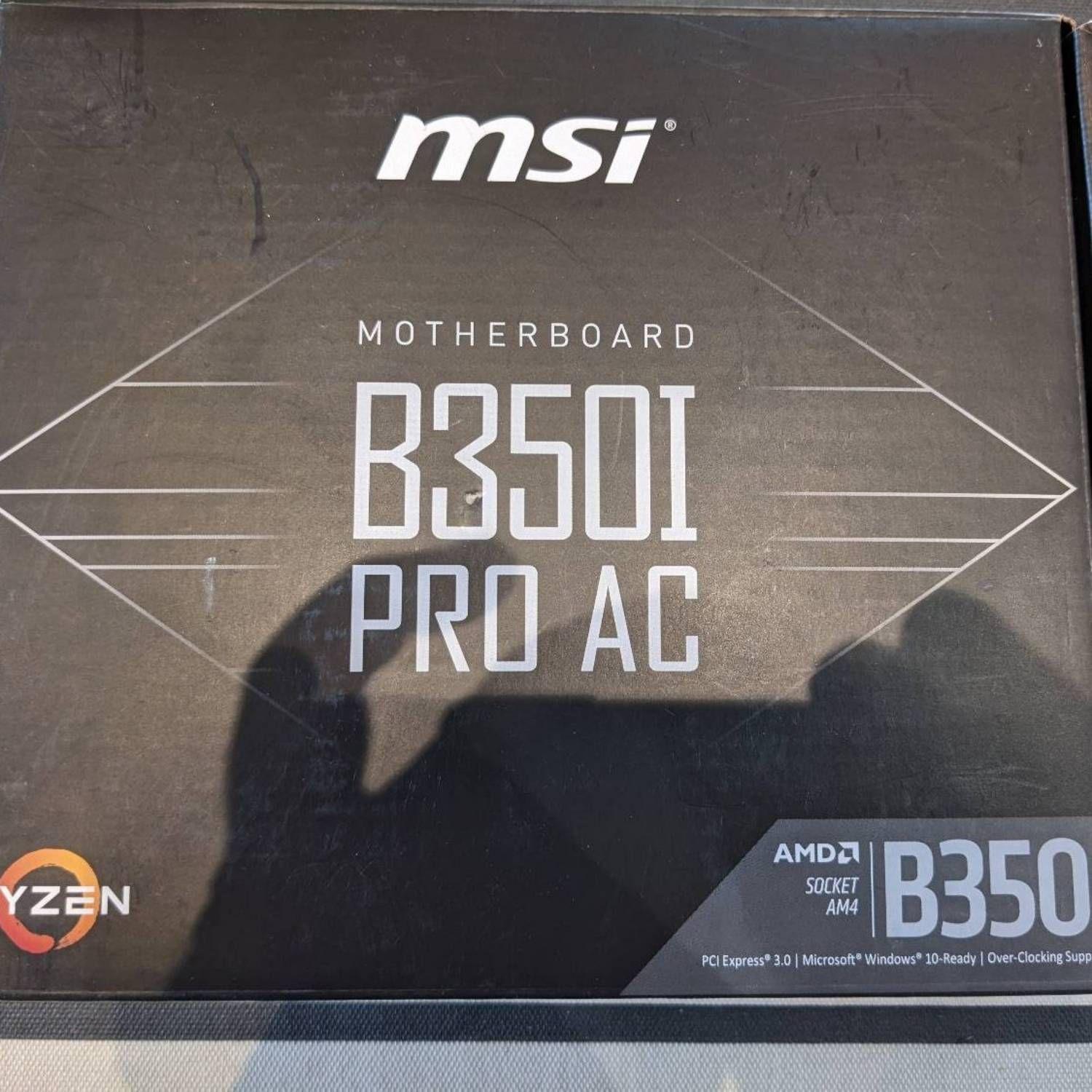 Carte Mère MSI B350I Pro AC (AM4) Mini ITX à prix bas