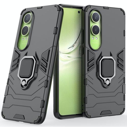 Coque Pour Oneplus Nord Ce4 Lite 5g - Housse Etui Rigide Anti Choc + Verre Trempe - Noir