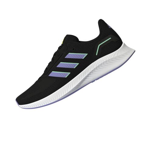 Chaussures De Running Femme Adidas Run Falcon 2.0 Noir / Vio