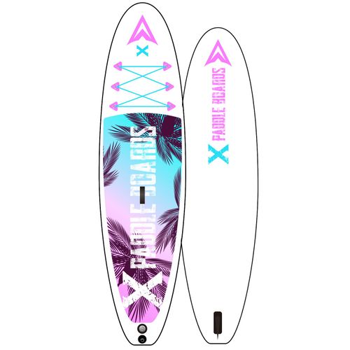 Pack Complet Paddle Gonflable Pink-X 92 X 30" X 6