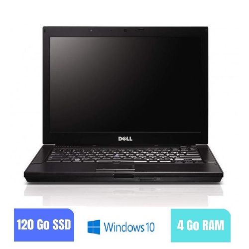 DELL E6410 - 14.1" Intel Core i5-520M - 2.4 Ghz - Ram 4 Go - SSD 120 Go