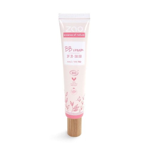 Bb Cream (Tube 30 Ml) 762 Halé Zao - Zao Essence Of Nature - Bb Cream Certifiée Bio, Formule 100% Naturelle Et Vegan 