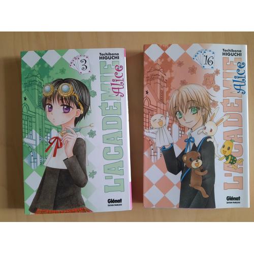 Manga  L'académie Alice  Tomes 3 Et 16