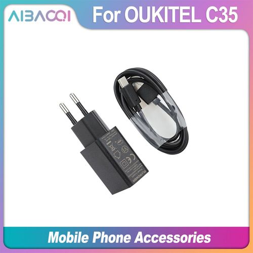 Aibaoqi-Chargeur À Vis Pour Kitel C35,Adaptateur De Charge Officiel,Câble Usb,Ligne De Données,D'origine,Neuf - Type A Whole Set