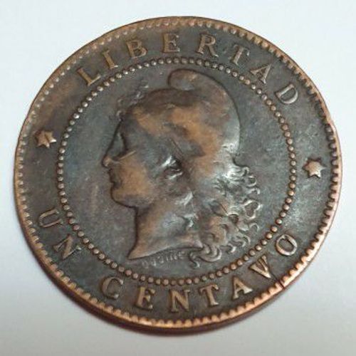 Pièce 1884 Argentine 1 Centavo