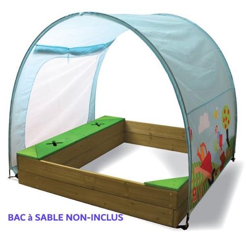 Auvent Protection Solaire Enfant Anti Uv De Plein Air Pour Bac À Sable Ou Jardin