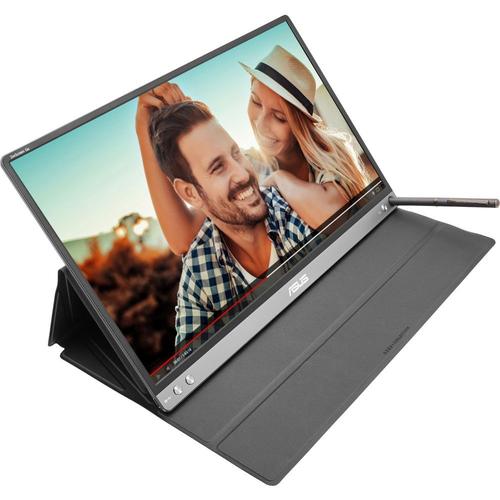 ASUS ZenScreen GO MB16AP - Écran LCD - 15.6" - portable - 1920 x 1080 Full HD (1080p) - IPS - 220 cd/m² - 800:1 - USB-C - gris foncé