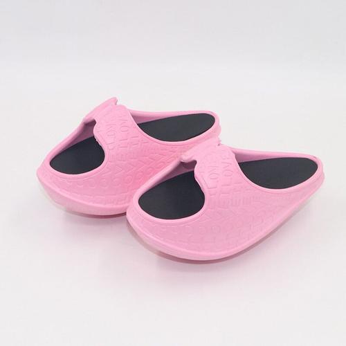 Chaussures De Balançoire Pour Femmes,Pantoufles De Perte De Poids,Mode Fitness,Musculation,Amincissement Des Jambes,Diapositives D'été,Chaussures De Sport Et De Fitness - Type Rose