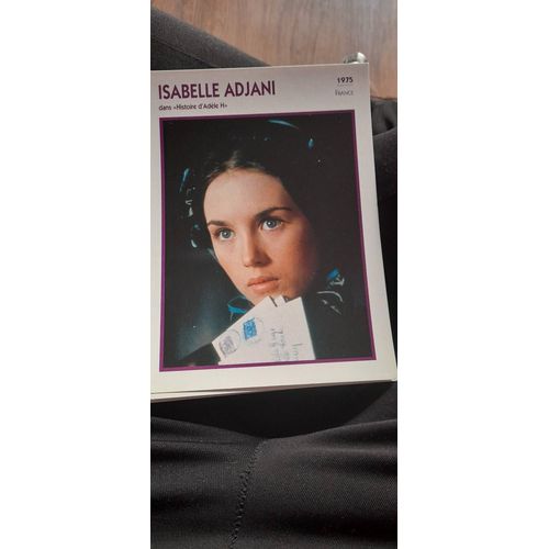 Isabelle Adjani Dans "Histoire D'adèle H"