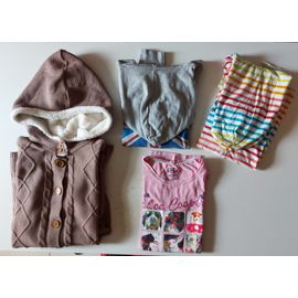 Lot Vêtements Fille - 16 Ans (170) - Automne Hiver - 1 Sweat, 1 Tee-Shirt Manches Longues, 2 Vestes