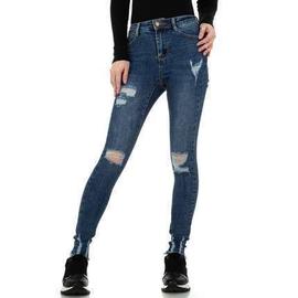 Ribcage Short slim taille haute avec détails déchirés De Bijenkorf Femme Vêtements Pantalons & Jeans Jeans Slim 